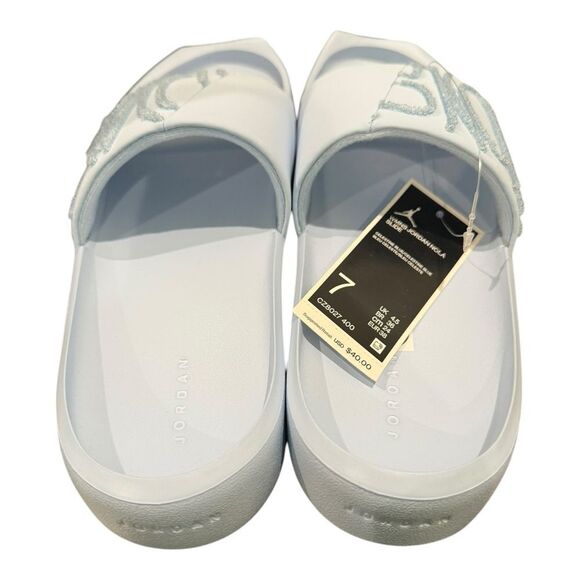 NEW Jordan Nola Slide Women's Celestine Blue Sandals 7 - Picture 6 of 8